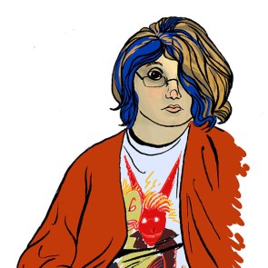 selfie bluehair comix